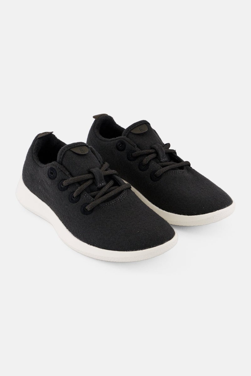 Allbirds Women Wide Lace Up Casual Shoes, Grey - Image 1