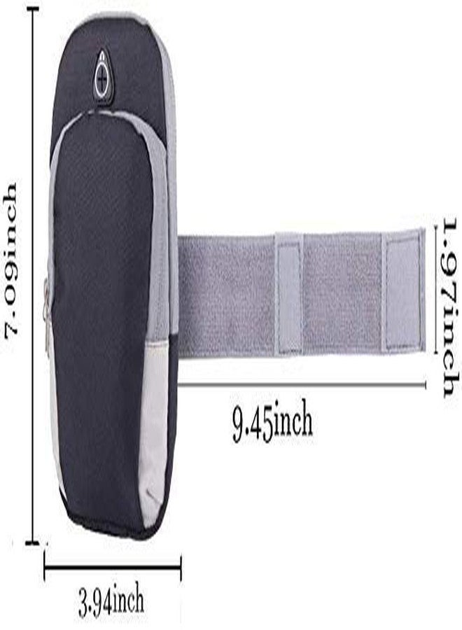 SPYKART™ Mobile Arm Band Pouch,Universal Gym Running Hiking Phone Bag Case Arm Band -Black - Image 3