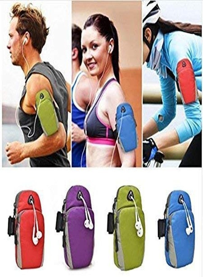 SPYKART™ Mobile Arm Band Pouch,Universal Gym Running Hiking Phone Bag Case Arm Band -Black - Image 4