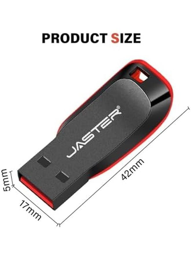Black 8GB USB Flash Drive Memory Stick Key Chain Pen Drive Business Gift - Image 4
