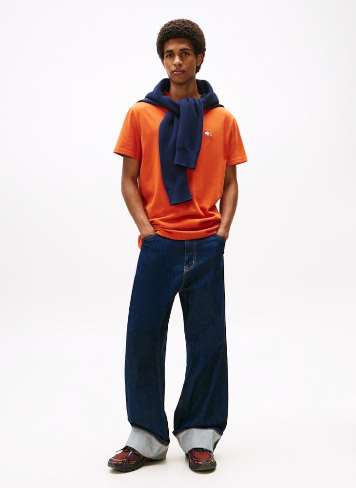 TOMMY JEANS Tommy Badge Jersey T-Shirt - Image 4