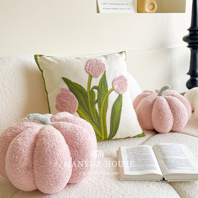 Ins Style Tulip Decorative Pillow Cover, Nordic Design Cushion for Sofa Bed - Image 3