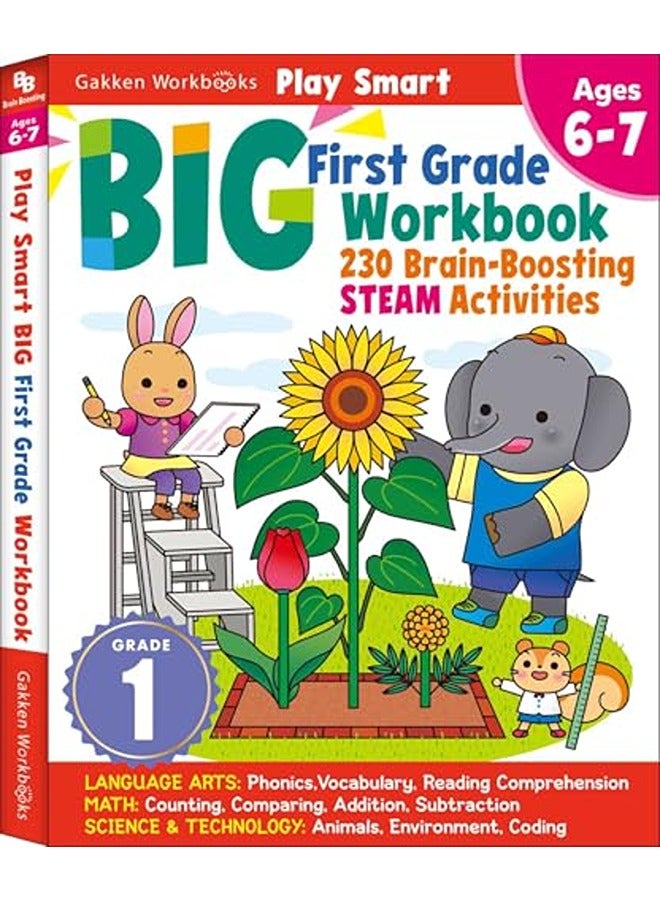 Play Smart BIG First Grade Workbook: 256 pages, Ages 6 to 7