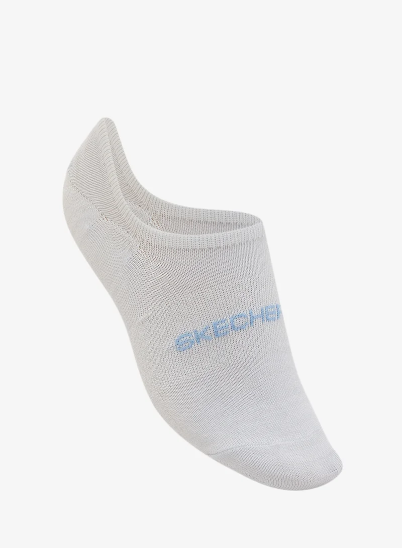 SKECHERS  3 Pack Non-Terry No-Show Socks for Women | Best Price UAE