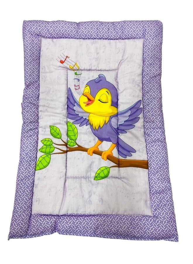 RUMPES New Born Baby Godadi Pack of 4 Combo Set Soft Cotton Baby godi| Godari | Baby Bed | Crib Sheet | Bedding Set | Multicolor(Set of 4) (Purple,Pink,Blue,RED) - Image 2
