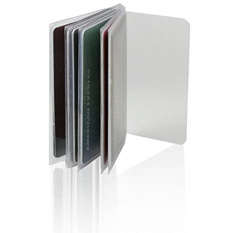 Marshal Set of 2 Heavy Duty Vinyl 6 Pages Insert for Bifold or Trifolds Wallet MADE IN USA - Image 3