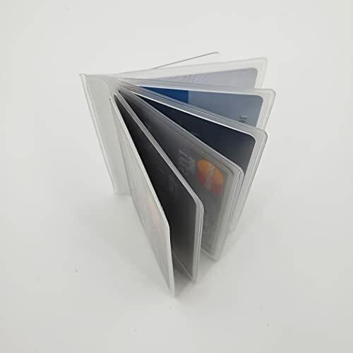 Marshal Set of 2 Heavy Duty Vinyl 6 Pages Insert for Bifold or Trifolds Wallet MADE IN USA - Image 5