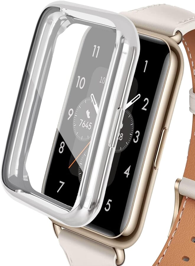 Next store TPU Protective Case Compatible with Huawei Watch Fit 2 - TPU Protective Case Cover Compatible with Huawei Watch Fit 2 (Silver)