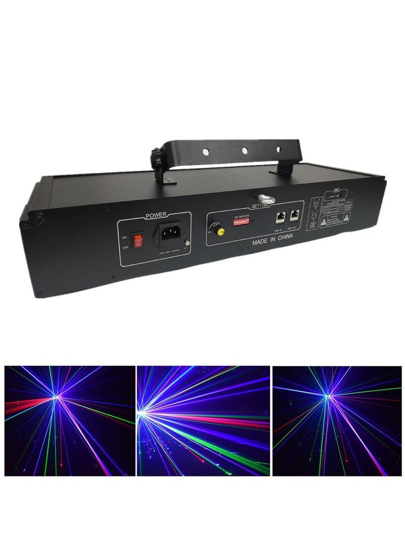 Crony جهاز عرض الليزر VS-958 عالي الجودة بأضواء ليزر ملونة RGB