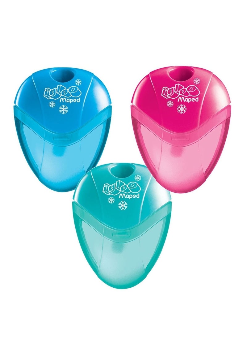 Maped 9-Piece Igloo One Hole Sharpener Multicolour  - Image 2