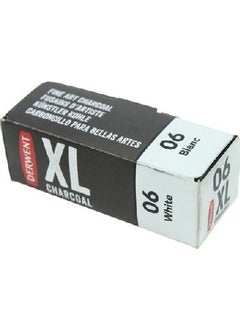 Derwent XL Charcoal Block Thick Charcoal Charcoal 06 White 
