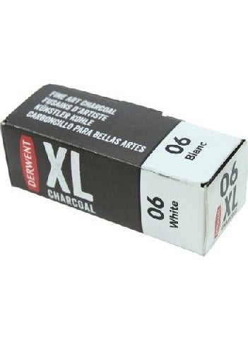 Derwent - XL Charcoal Block Thick Charcoal Charcoal 06 White - Image 1