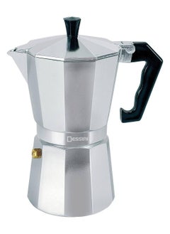 DESSINI Dessini aluminum 2cup coffee maker 100ml black/silver  - Image 1