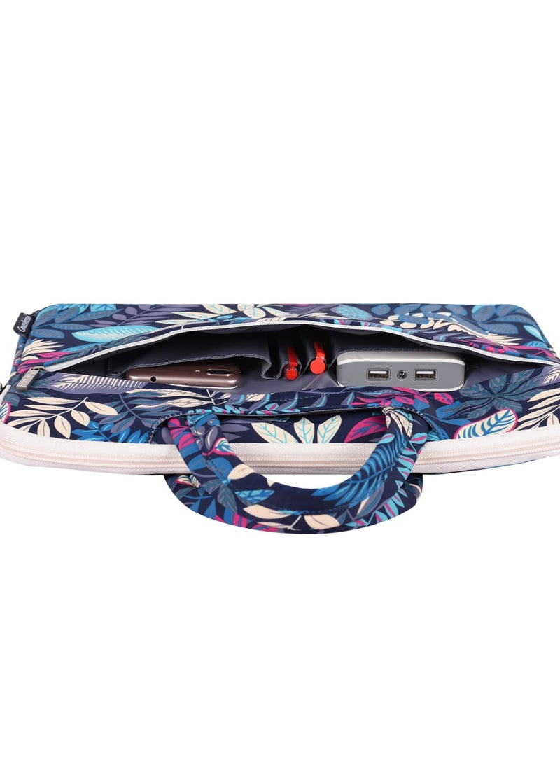 Premium Laptop Bag/sleeve/brief Case for Women and Men - Fits 13, 14, Inch Laptops, M1/M2/M3, comes with trolley belt and shoulder strap  - Image 3