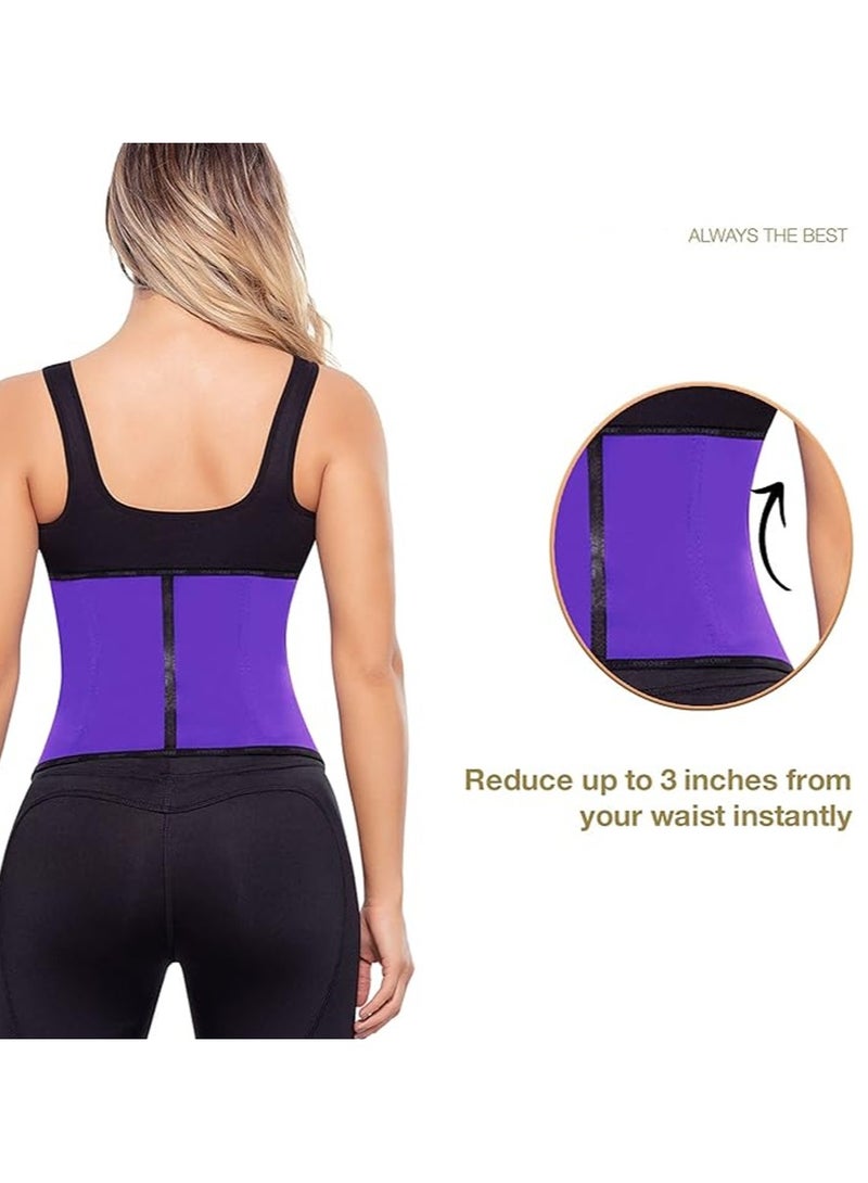 DubaiGallery Corset Waist Trainer for Women’s Weight Loss - Colombian Waist Cincher - 3 Hook Latex Vest Body Shaper - Image 3