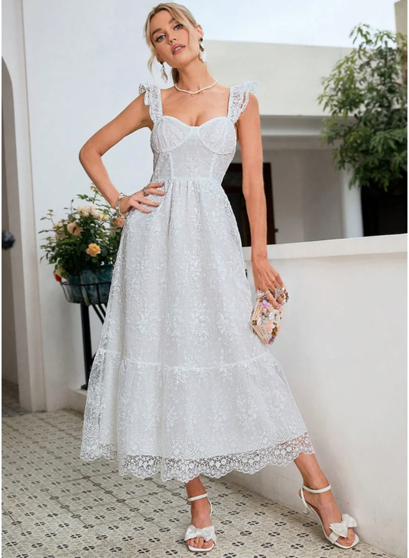 SIMPLEE Women's Summer Elegant DressLight & Comfortable Lightweight Cotton Blend Perfect for Outings