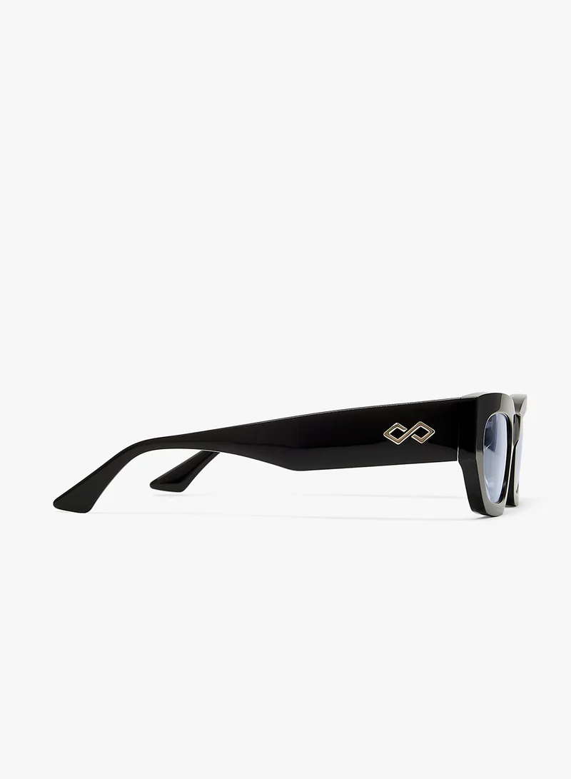 KAREN WAZEN Ivy Rectangle Sunglasses