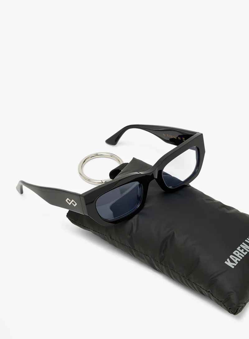 KAREN WAZEN Ivy Rectangle Sunglasses