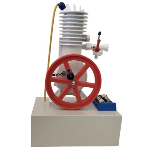 WKM 2-Stroke Petrol Engine Model – Cut-Section Metal Working Model Showing Intake, Compression, Power & Exhaust for Classroom Demonstrations - Image 2
