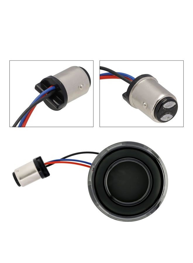 LKV 1157 Front Motorcycle LED Turn Signals Light 2 Inch Bullet Smoked Lens Compatible for Harley Davidson Touring Dyna Softail Sportster Street Glide Road Glide Iron 883 Road King - Image 5