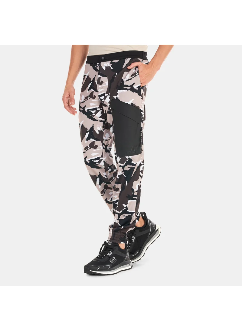 EA7 Emporio Armani Men's Train Sport Travel Camo Pants