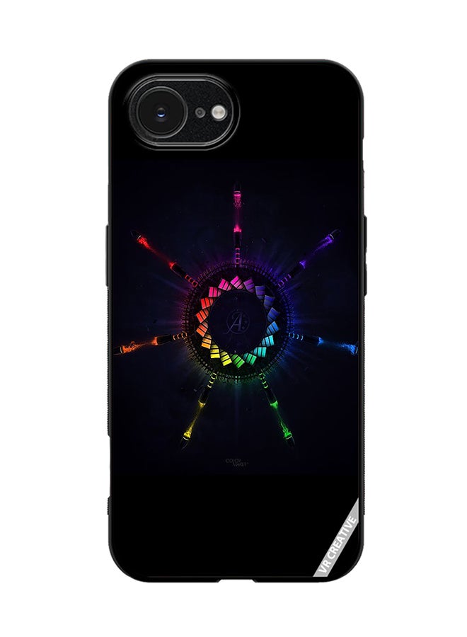 Protective Case Cover For Apple iPhone 16e  Design Multicolour