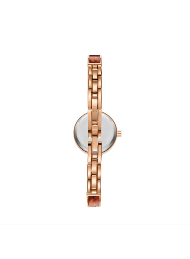 KENNETH SCOTT Women's Alloy and Acetate Plastic Analog Watch K24502-GCDD - 22 mm  - Image 3