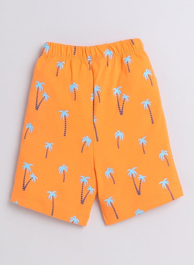 BUMZEE Navy & Orange Boys Shorts Pack of 2 Age - 18-24 Months (Peb9148E-nbl.org) - Image 5