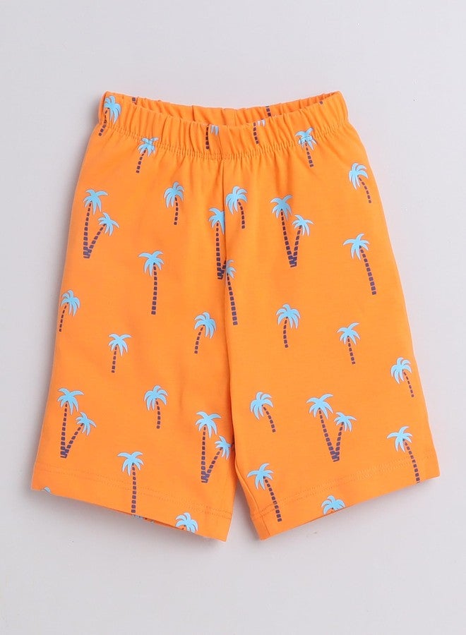 BUMZEE Navy & Orange Boys Shorts Pack of 2 Age - 18-24 Months (Peb9148E-nbl.org) - Image 4