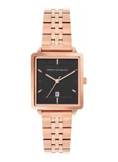 French Connection Women's Analog Quartz Rose Gold Stainless Steel Watch FCP35RGM-B  - Image 1
