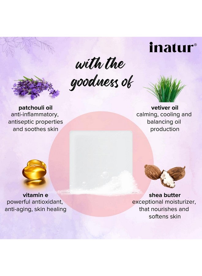 إناتور صابون الباتشولي ونجيل الهند المصنوع يدويًا منعش ومنعش طبيعي ونباتي 125 جم - Image 3