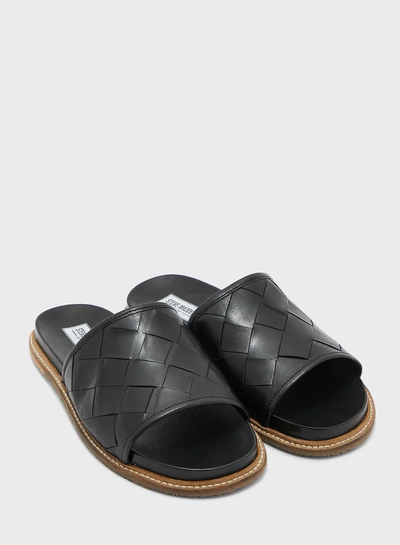 STEVE MADDEN Rulston Quilted Slides
