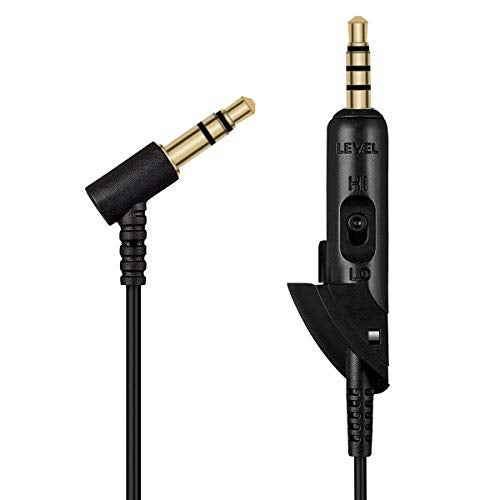 Sqrmekoko QC15 Cord Replacement Headphone Audio Cable Compatible with Bose QuietComfort 15 QC 15 Headphones - Image 1