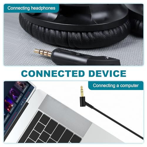 Sqrmekoko QC15 Cord Replacement Headphone Audio Cable Compatible with Bose QuietComfort 15 QC 15 Headphones - Image 4