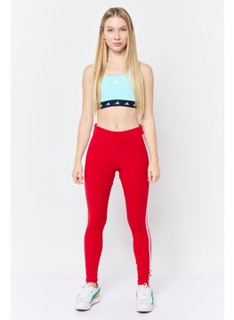 adidas Originals Women Sportswear Fit Training Leggings, Red  - Image 2