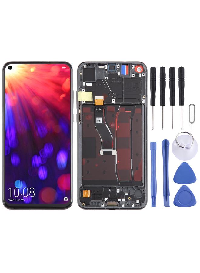 erorex Replacement For Honor View 20 Original LCD Screen Digitizer Full Assembly with Frame Black - Image 1