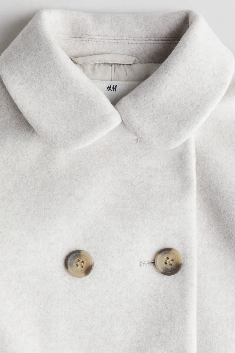 H&M Double-breasted coat