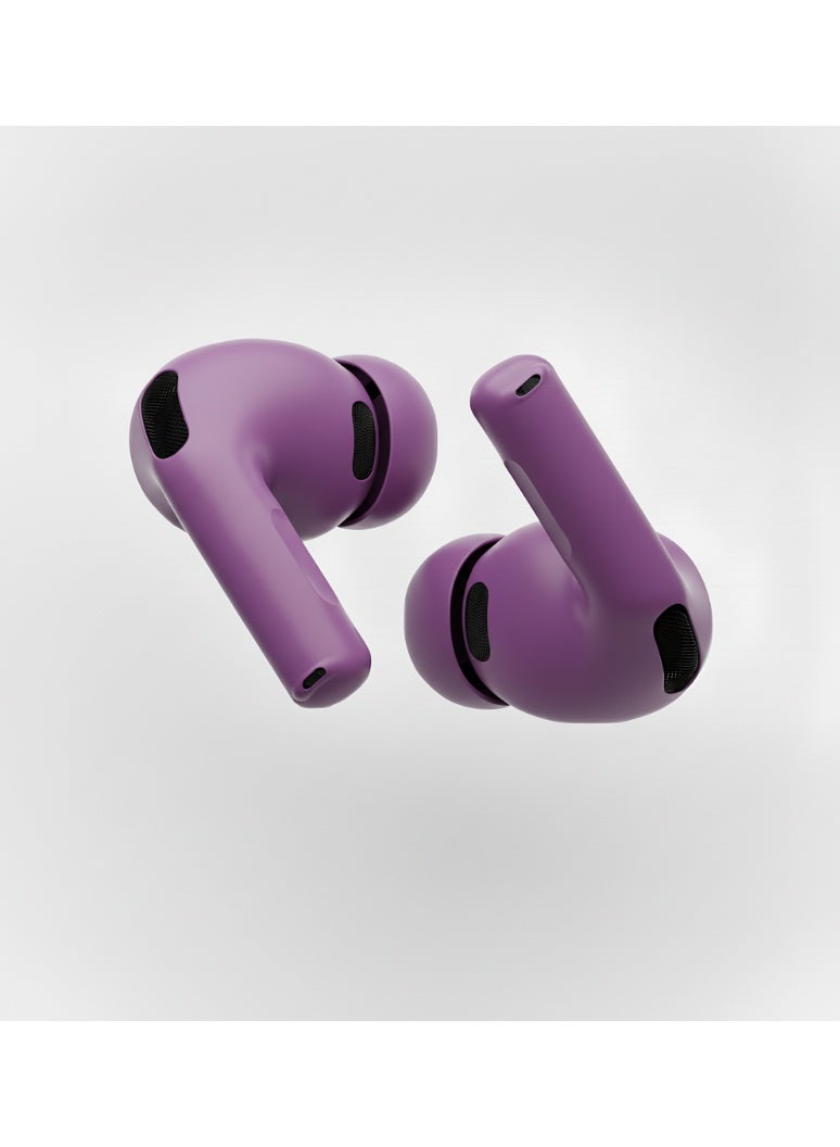 AURORA أورورا سماعات أيربودز برو 3 مخصصة بطلاء مقاوم للخدوش من الدرجة السيارات باللون الأرجواني - Image 2