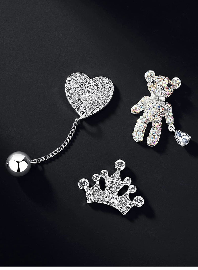 Excefore Shoe Decoration Charms, 1 Set Crocs Charm for Hole Hole Shoe Buckle Party Favors ​Mini Charm Bracelet Wristband Decoration for Men Women Kid - Image 4