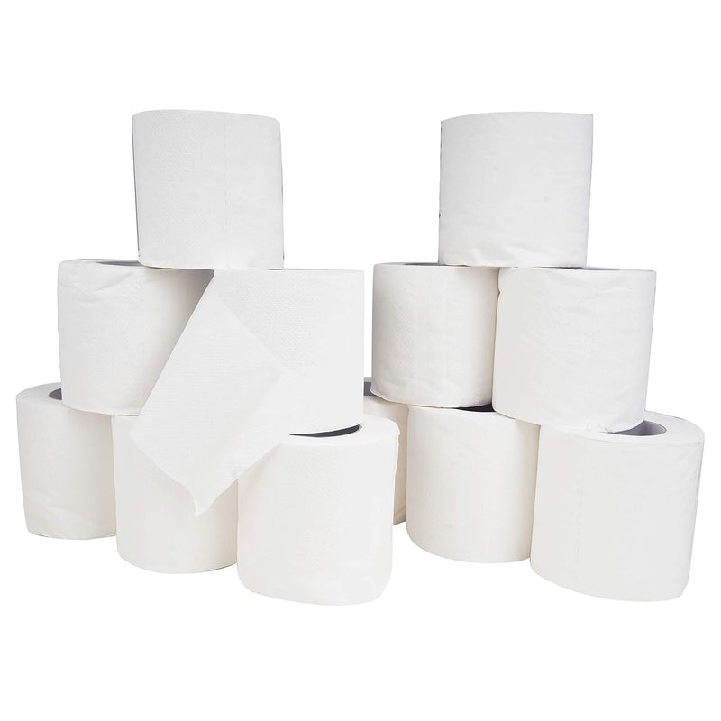 Softouch 3 Ply Toilet Paper tissue roll 12-in-1 set- (160 pulls per roll) Total 1920 Pulls Multicolour - Image 1