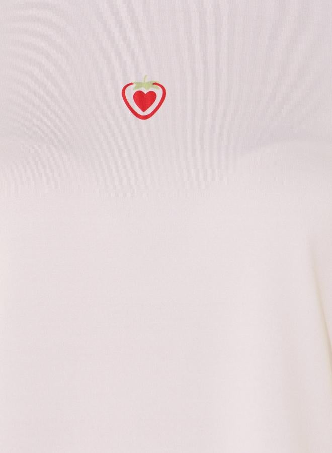 Take Two Take Two Heart Print Regular Fit T-Shirt and Pyjama Pants Set  - Image 4
