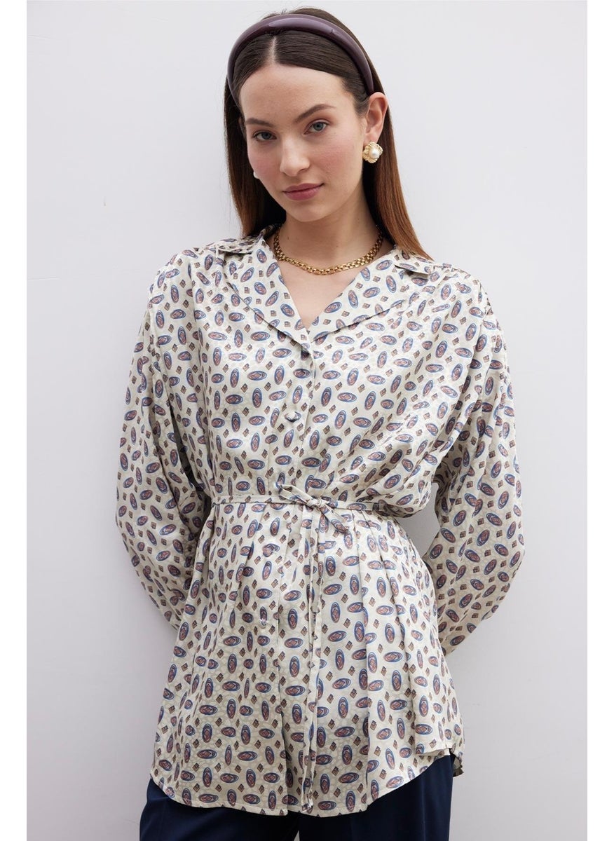 Manuka Vintage Patterned Shirt Agnes  - Image 1