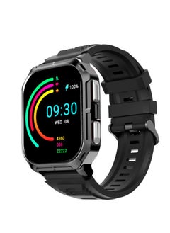 HiFuture Fit Ultra3 Wireless Calling Smartwatch 2 Inch AMOLED Display, Black  - Image 2