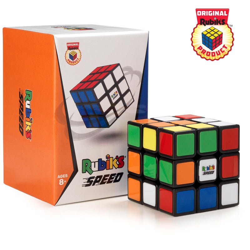 Rubik's Rubik’s Cube, 3x3 Magnetic Speed Cube, Super Fast Problem-Solving Challenging Puzzle Fidget Toy Travel Game Brain Teaser for Adults & Kids Ages 8+ - Image 4