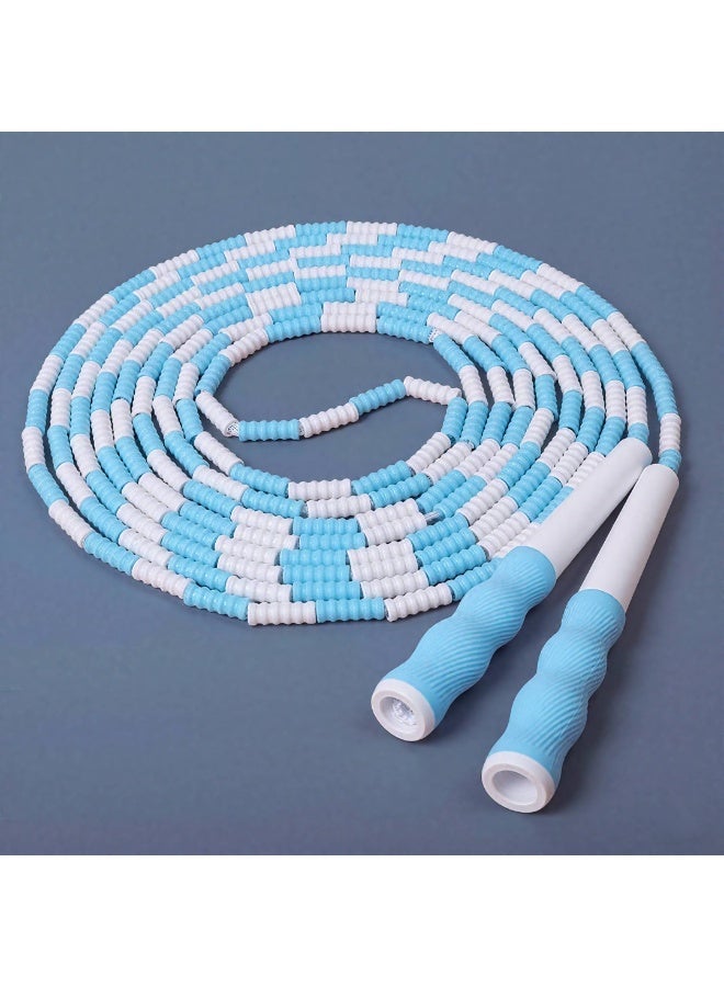 السعي للأفضل حبل قفز متين، حبات ناعمة من السيليكون، بدون عقد، قابل للتعديل بحرية، مناسب للأطفال والرجال والنساء - Image 1