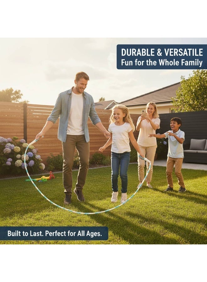 السعي للأفضل حبل قفز متين، حبات ناعمة من السيليكون، بدون عقد، قابل للتعديل بحرية، مناسب للأطفال والرجال والنساء - Image 4