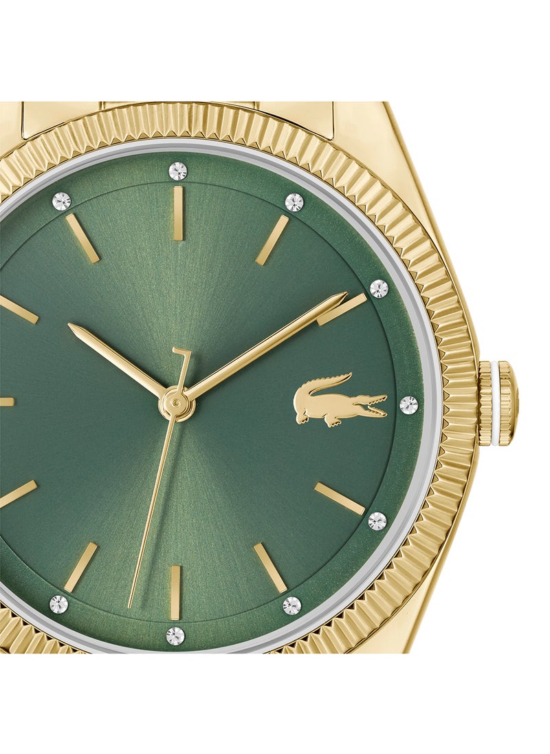 LACOSTE LACOSTE ROUND ANALOG WOMEN'S GREEN CASE WATCH - 2001403  - Image 5