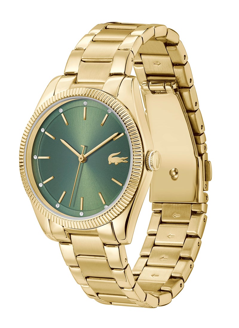 LACOSTE LACOSTE ROUND ANALOG WOMEN'S GREEN CASE WATCH - 2001403  - Image 1