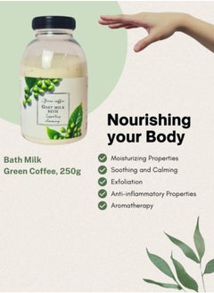 Soap&Friends Soap&Friends Green Coffee Slimming Goat Milk Bath - 250g  - Image 3