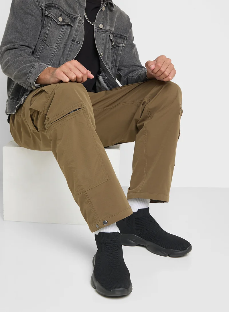 Seventy Five Casual Knitted Pull On Sneakers